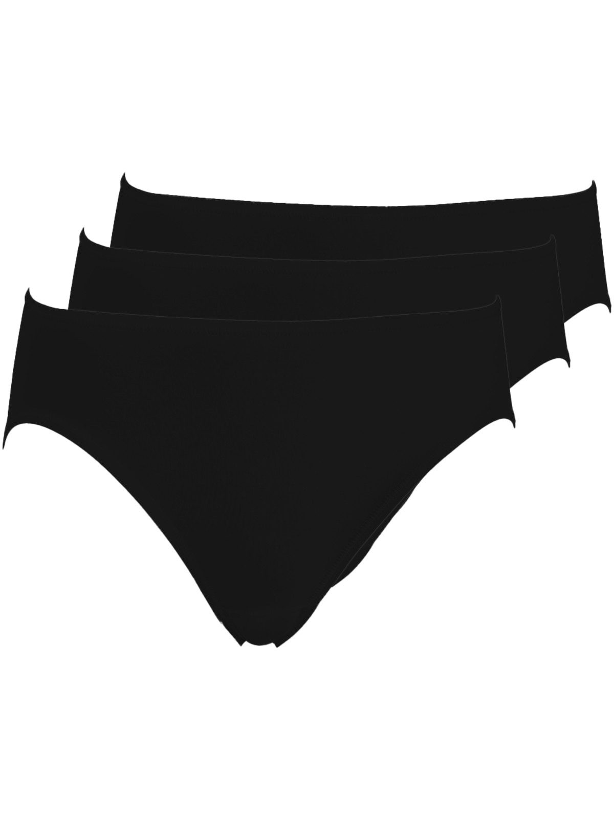 Pompadour Bikinislip 3er Pack Damen Bikinislip Poesie (Packung, 3-St) Zwickel