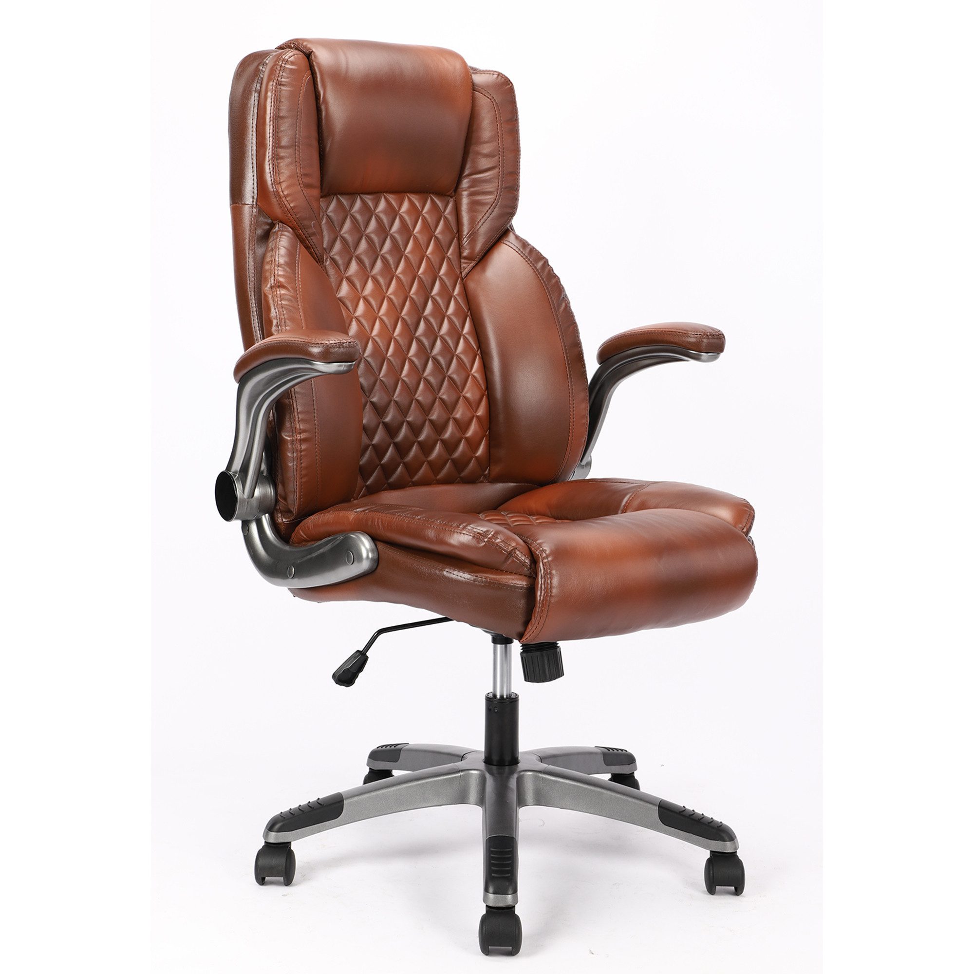 AISALL Bürostuhl Chefsessel, klappbare Armlehnen, verstellbare Rückenlehne (1 St), Schreibtischstuhl, Vielzweckstuhl für Arbeit & Entspannung