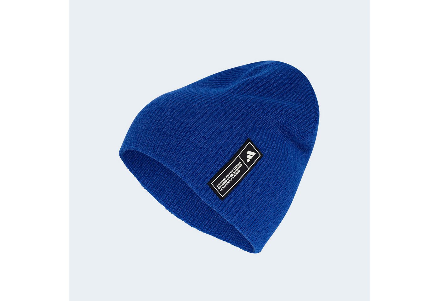 adidas Sportswear Beanie ESSENTIALS LABEL BEANIE für Erwachsene, sportlicher Stil, aus Polyacryl