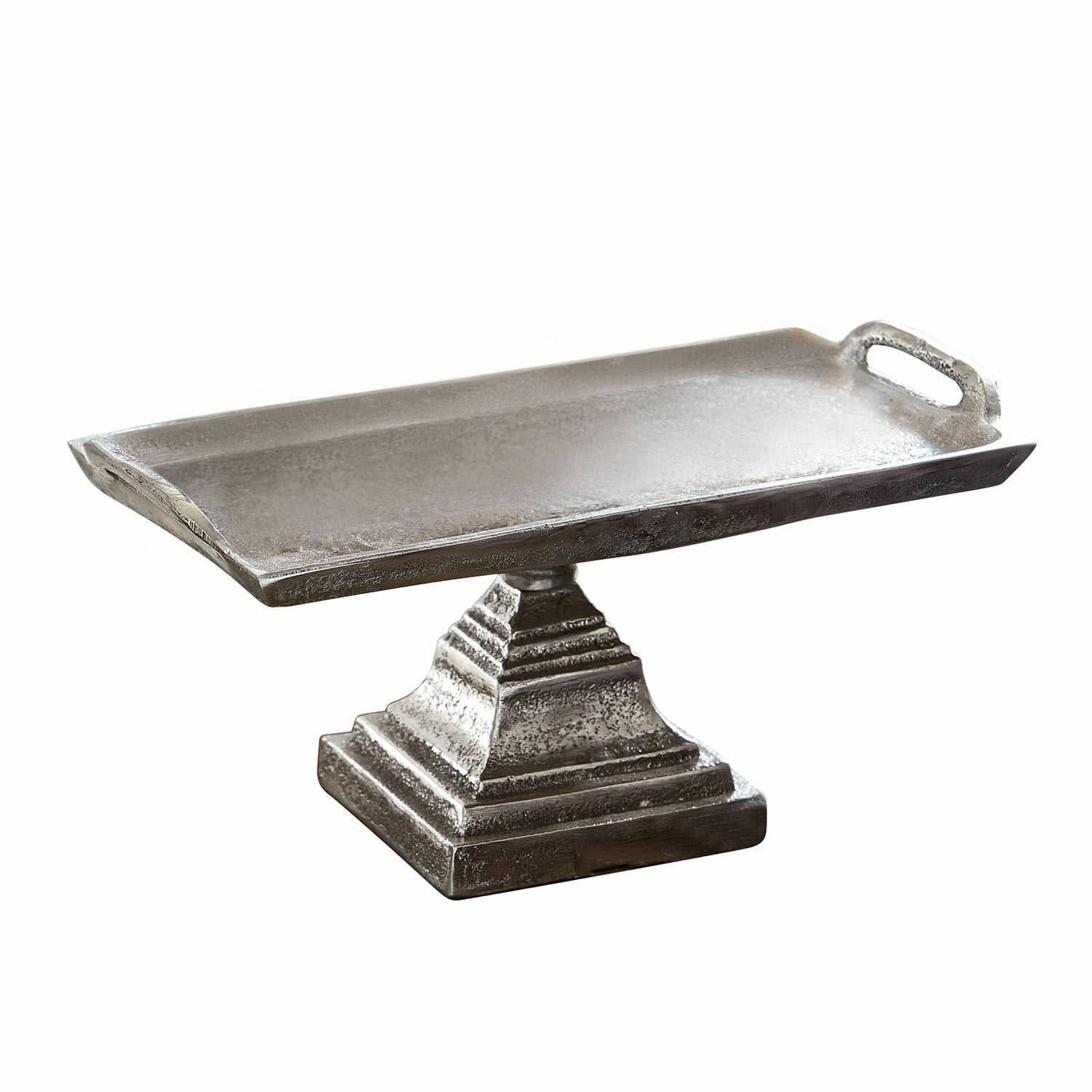 Mirabeau Etagere Etagere Samson silber, Aluminiumguss