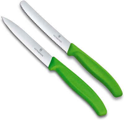 Victorinox Столовый нож Овощные ножи Томатный нож Swiss Classic 2er Set (Grün)