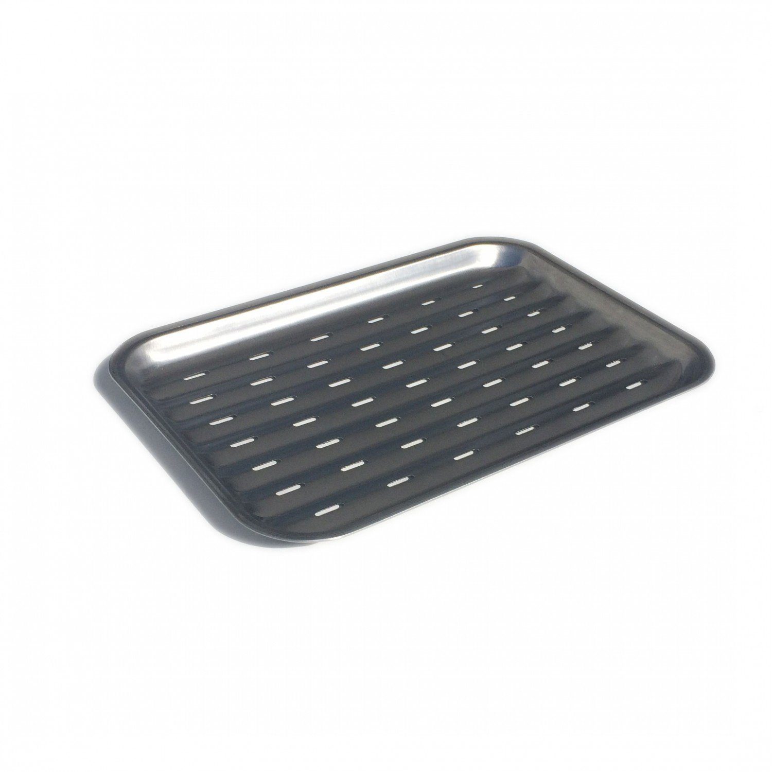 Grillfürst Grillschale Grillfürst Grillpfanne / Grillschale Edelstahl 24 x 34 cm