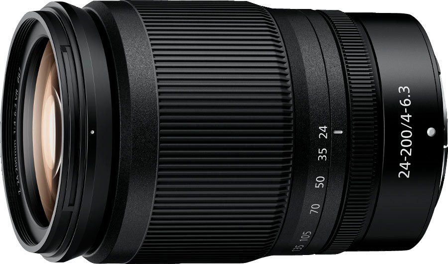 Nikon NIKKOR Z 24–200 mm 1:4–6,3 VR Objektiv, (INKL. HB-93, CL-C1) | Zoomobjektive
