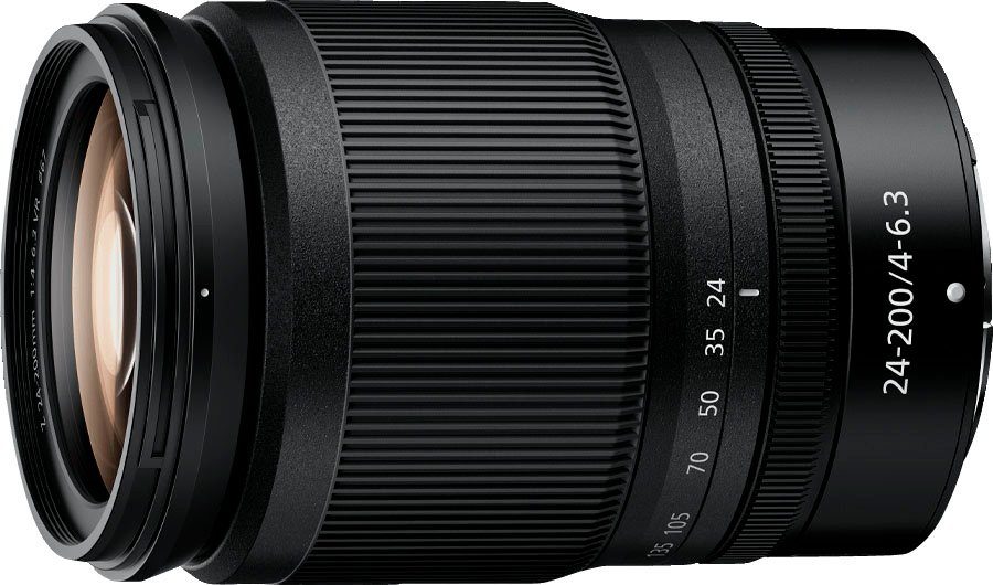 Nikon NIKKOR Z 24-200 mm 1:4-6,3 VR für Z5,Z5II,Z6II,Z6III & Z f passendes Objektiv