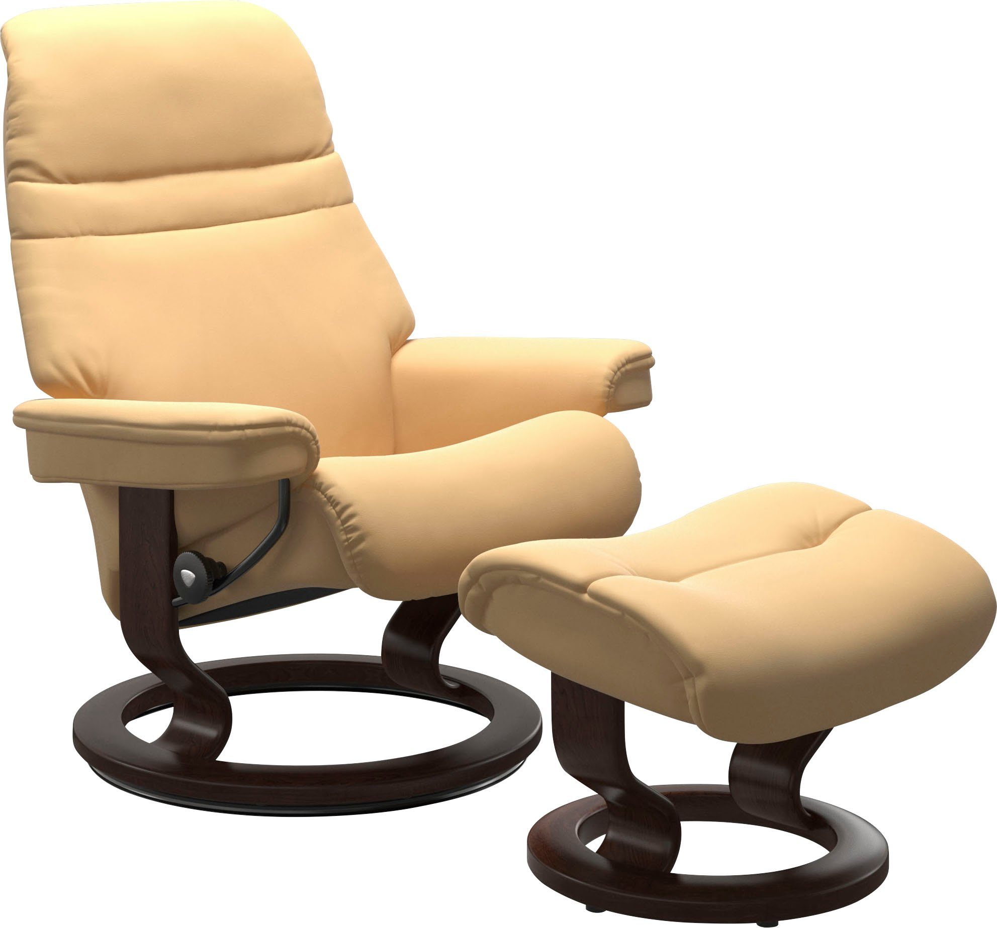 Stressless® Relaxsessel Sunrise, mit Classic Base, Größe S, Gestell Braun