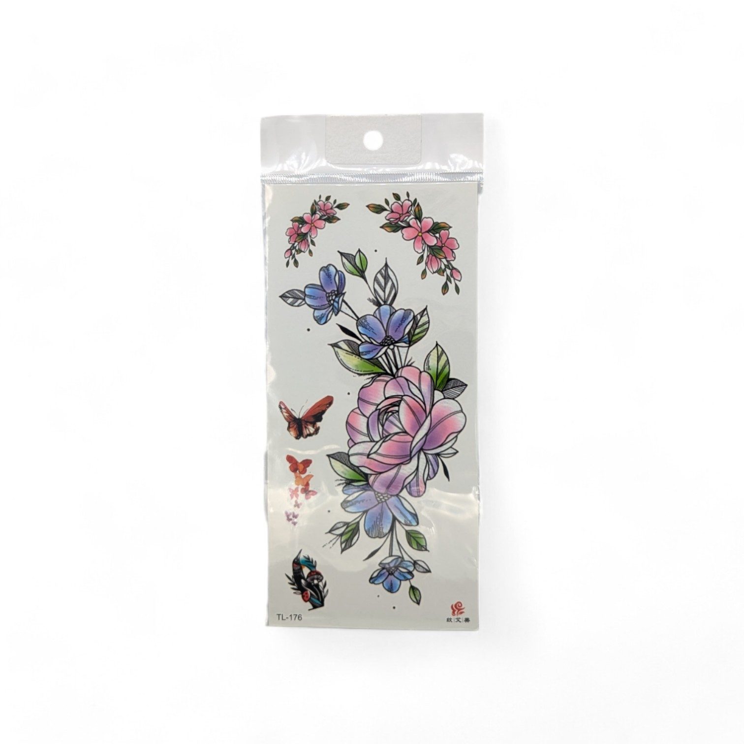 Eyecatcher Schmuck-Tattoo Vielfältige Temporäre Tattoos – Florale, Tribal- und Tiermotive