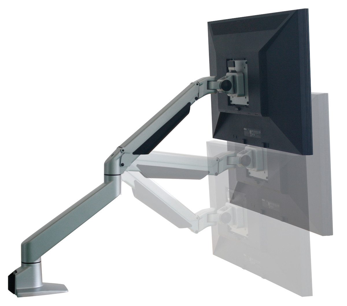 Ergotrading Monitor-Halterung IO-My View1 Monitorarm silber, 2-10 kg