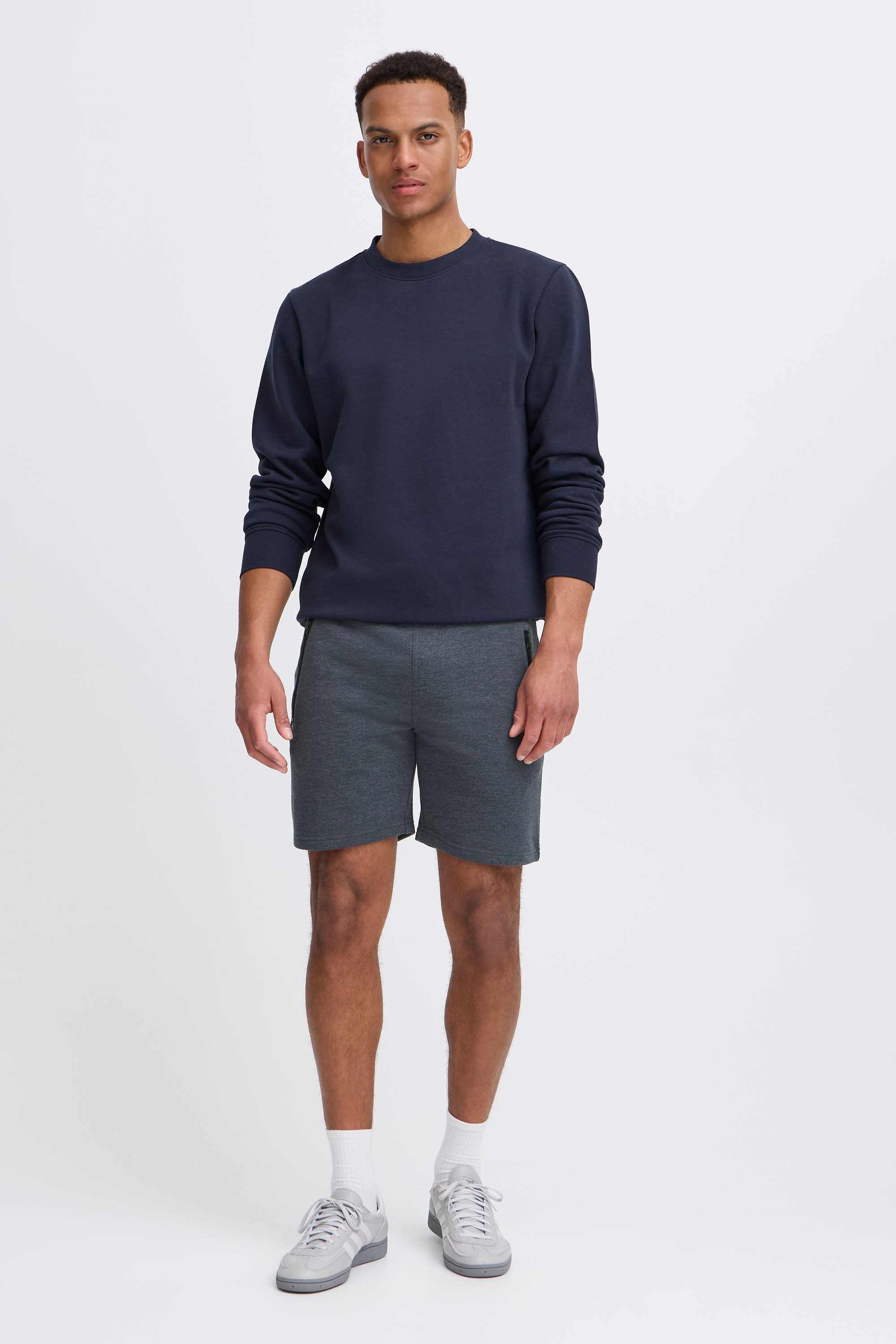 !Solid Sweatshorts SDTaras Kurze Hose mit Reißverschlusstaschen