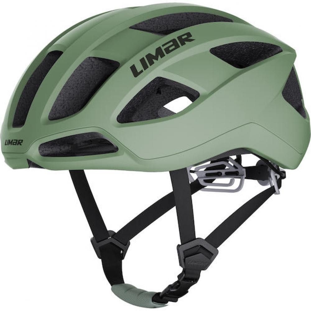 LIMAR Fahrradhelm Limar Air Stratos Matt Sage Green L Grün - leichter All-Terrain-Fahrra