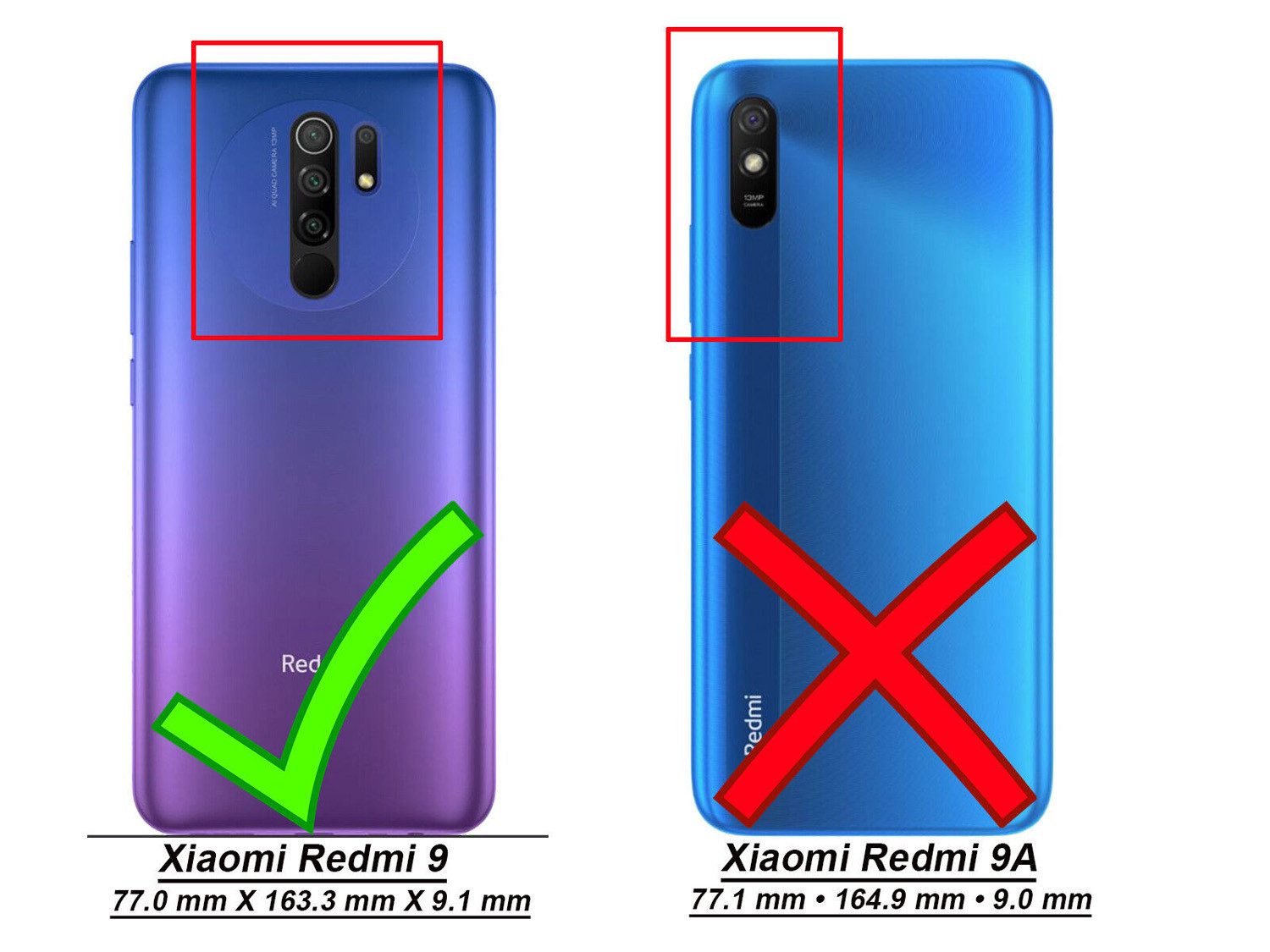 betterfon Handyhülle für alle Xiaomi Klapphülle Flip Case Wallet Case in, 3 Kartenfächer, Magnetverschluss & Standfunktion im Lederlook