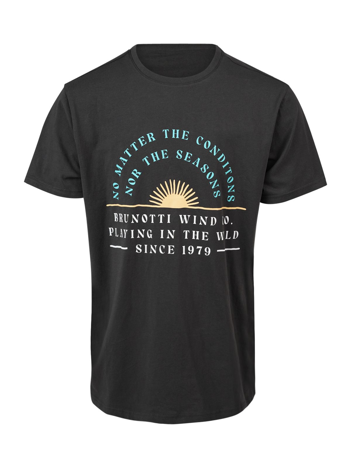Brunotti Kurzarmshirt Leeway Men T-shirt PIRATE BLACK