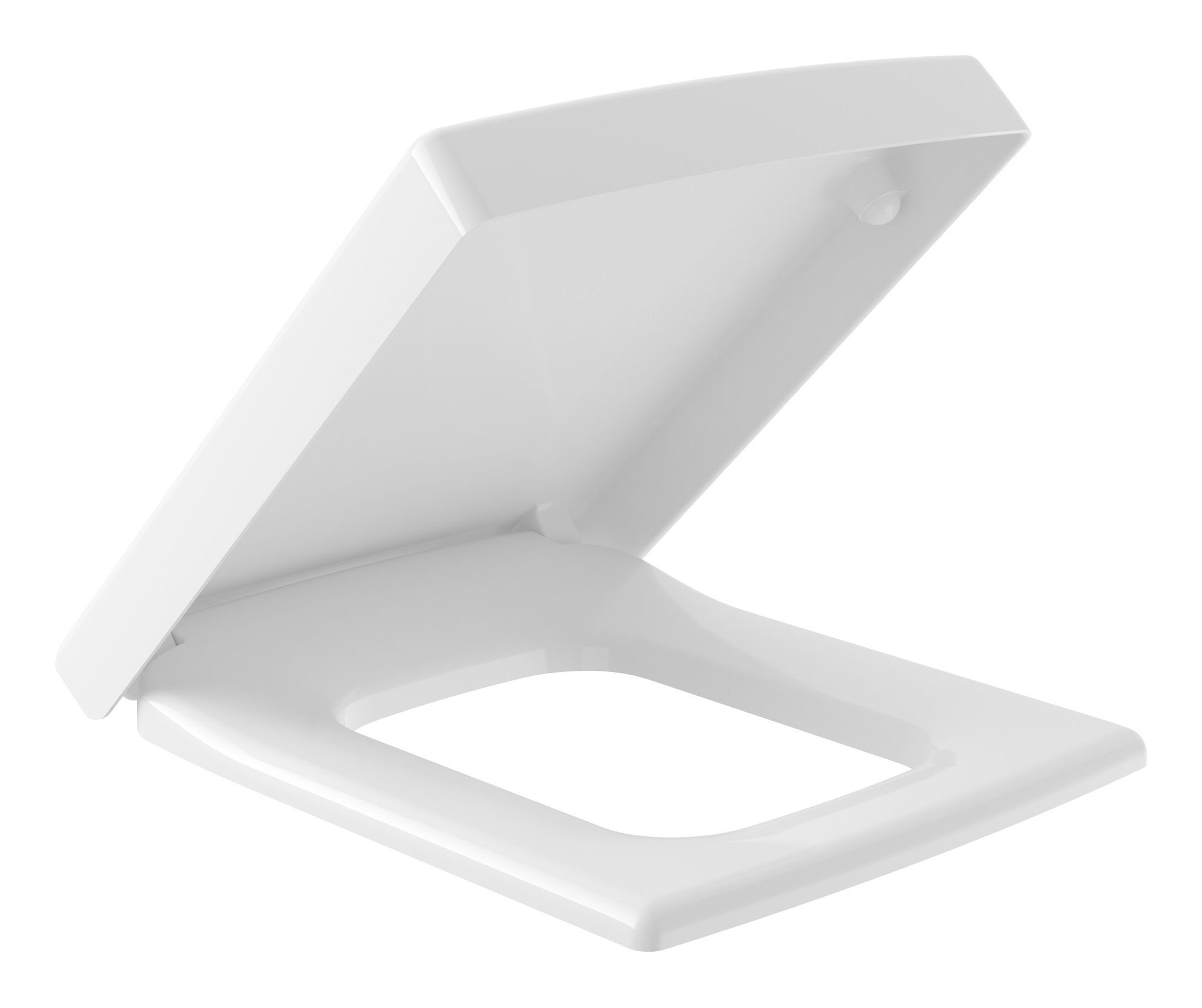 Villeroy & Boch WC-Sitz Memento, Mit Absenkautomatik und Quick Release - Weiß Alpin