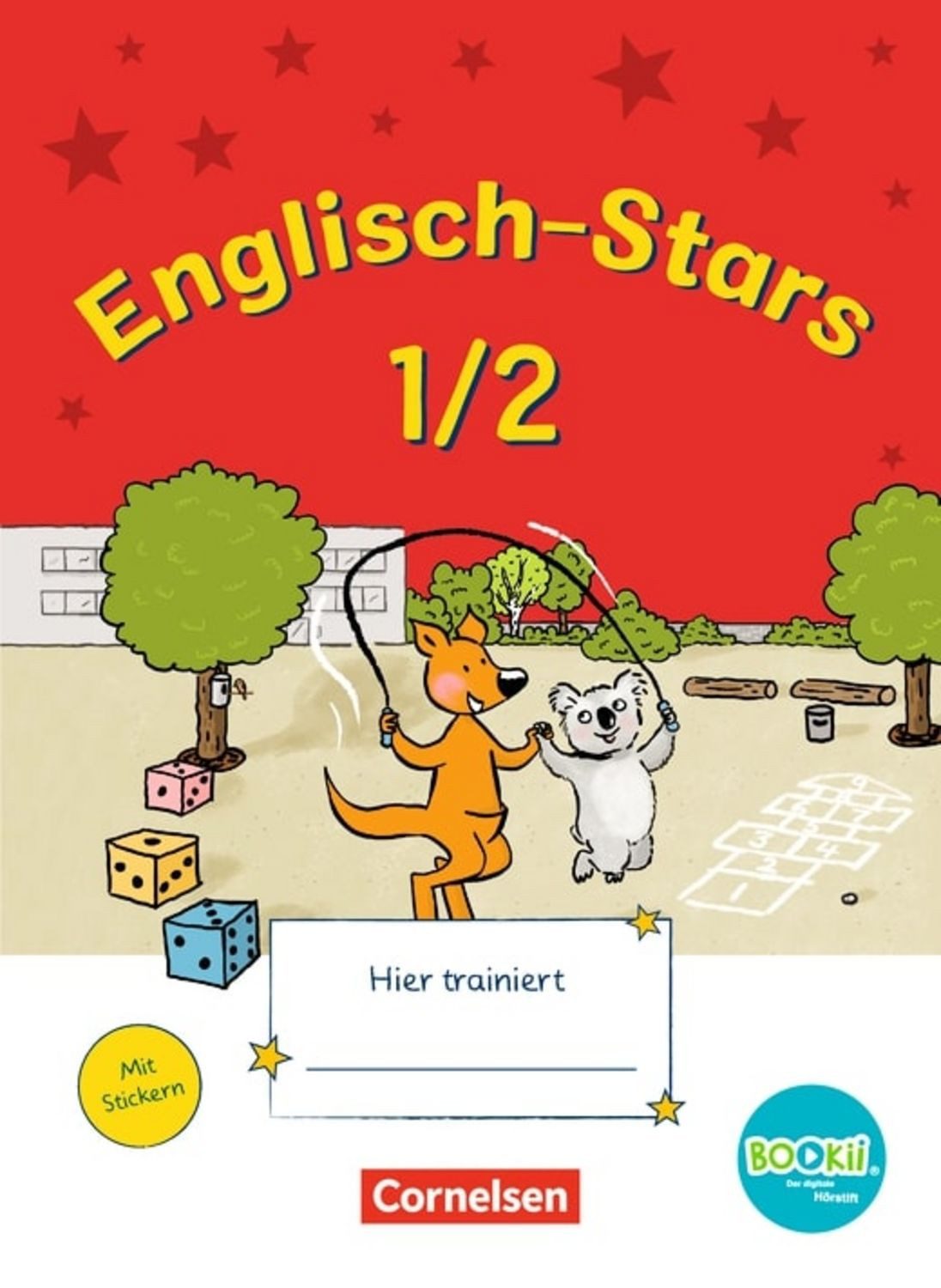 Englisch-Stars - BOOKii-Ausgabe - 1./2. Schuljahr / Daniela Elsner, Marion Lugauer, Jasmin Brune, Stefanie Gleixner-Weyrauch, Sabine Schwarz