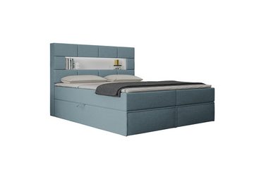 99rooms Boxspringbett Comfy (Schlafzimmerbett, Bett), LED-Beleuchtung