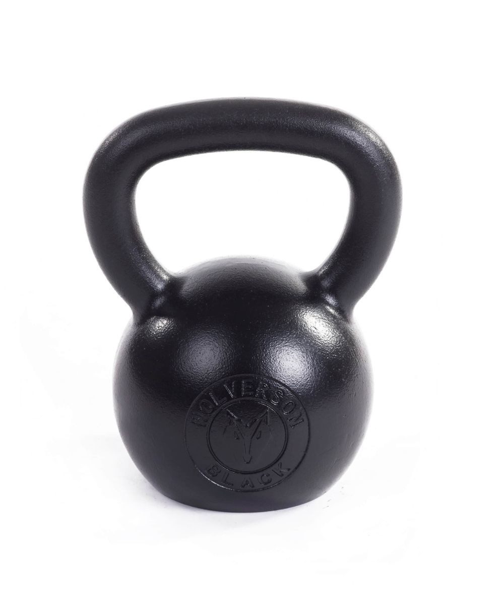Wolverson Fitness Kettlebell Black Series KettleBell 6-32kg, Premium-Training für Kraft & Leistung, Geeignet für Home Gym, Studio & Functional Training
