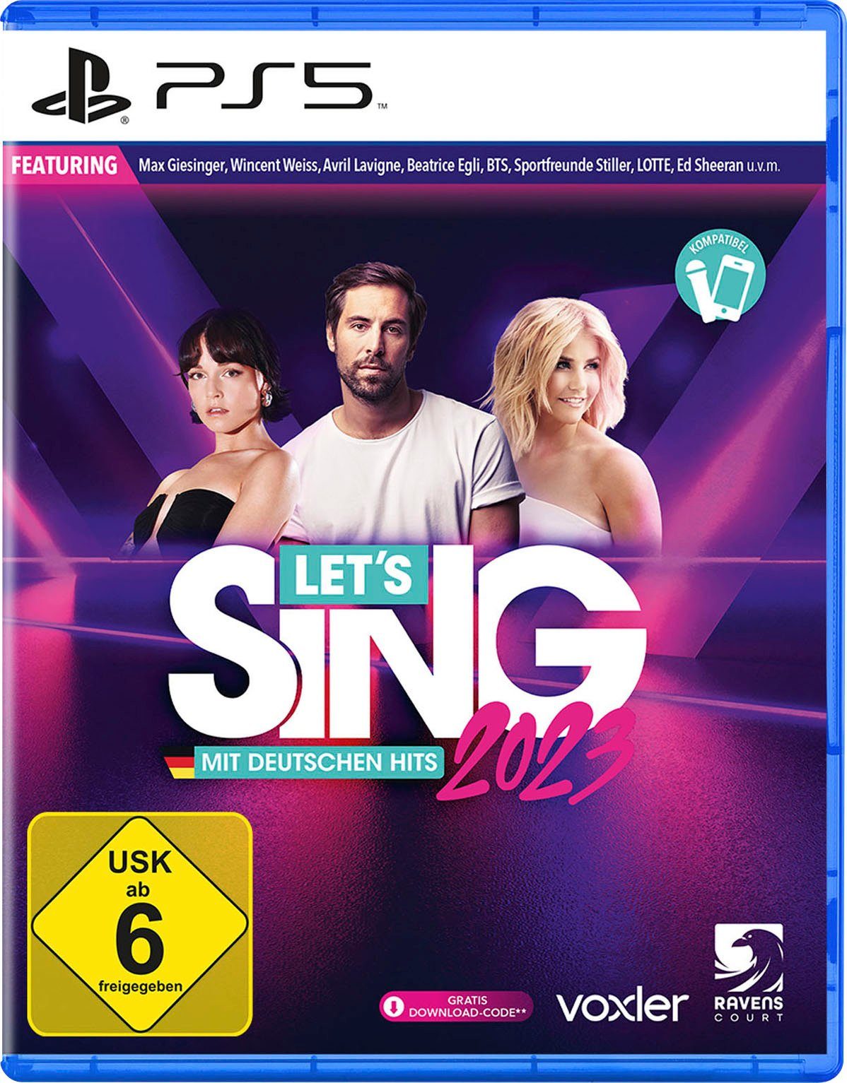 Let's Sing 2023 German Version PlayStation 5
