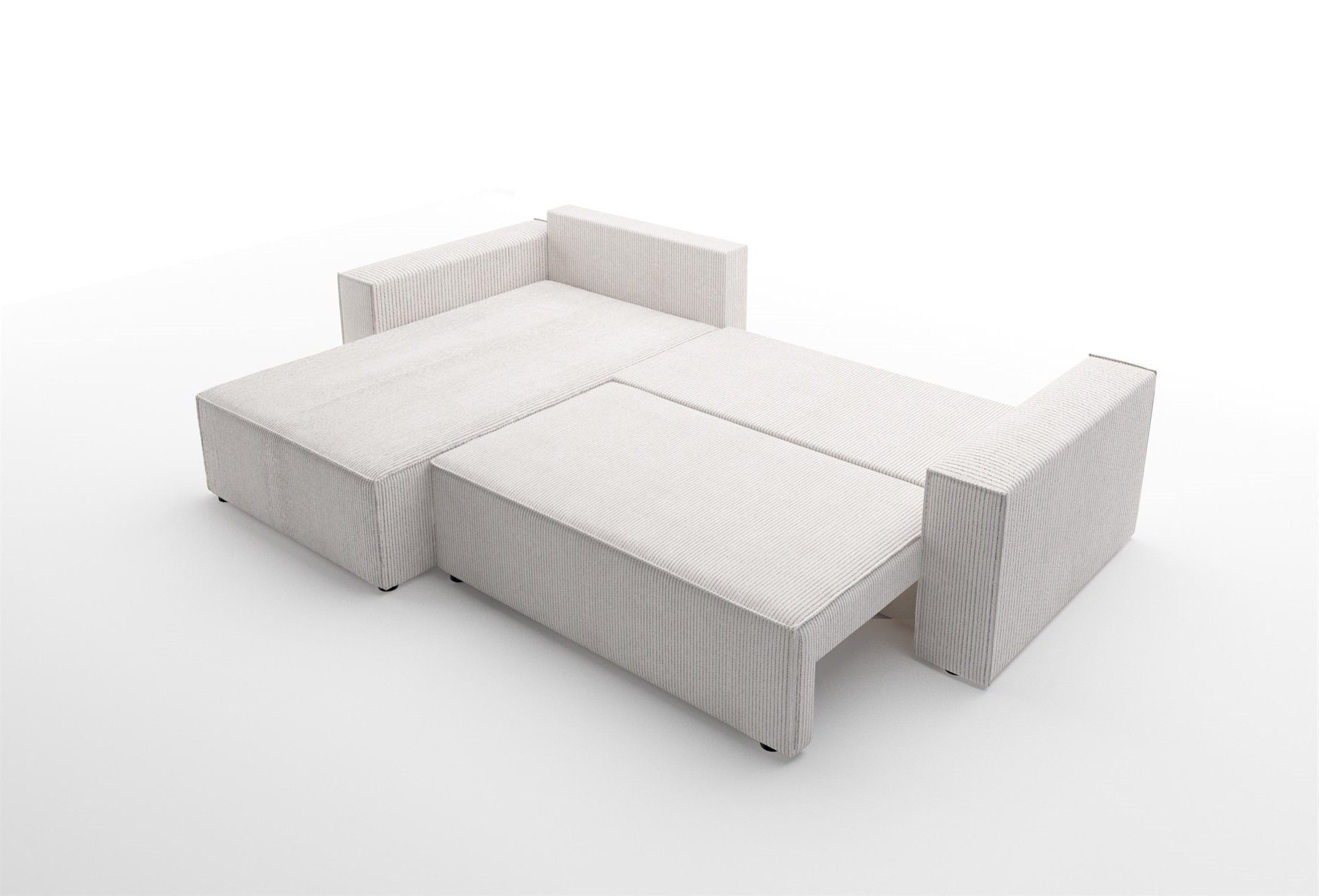Fun Möbel Ecksofa Ecksofa Schlafsofa Sofa günstig online kaufen