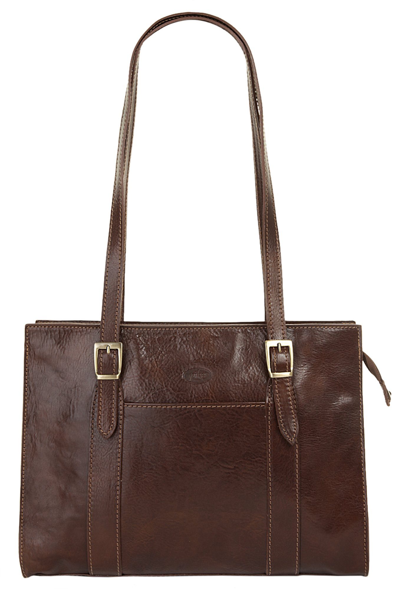 Piké Henkeltasche, echt Leder, Made in günstig online kaufen