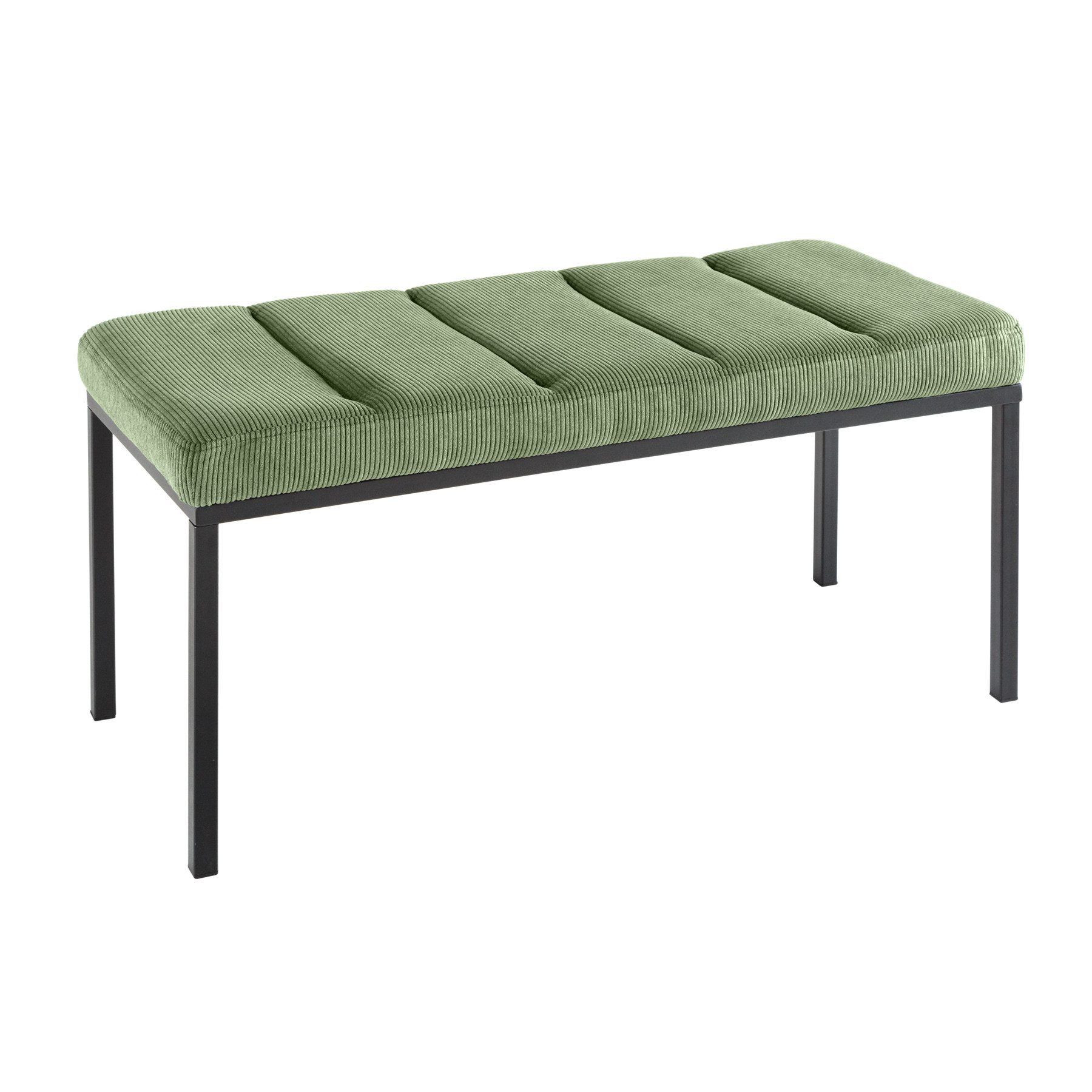 riess-ambiente Sitzbank PETIT BEAUTÉ 80cm grün / schwarz (Einzelartikel, 1- günstig online kaufen