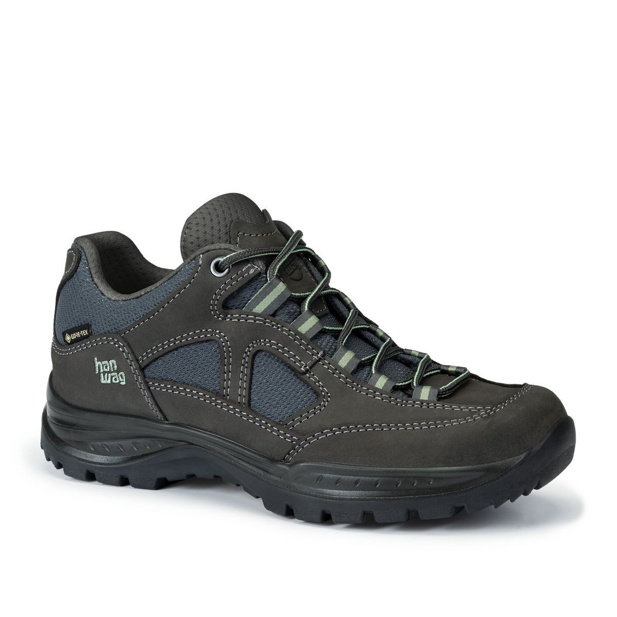 Hanwag Gritstone II Lady GTX Hikingschuh Leichter und wasserdichter Damen-Wanderschuh mit anpassbarer