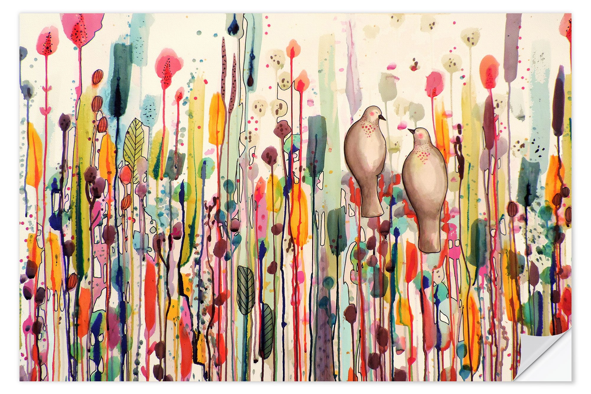 Posterlounge Wandbild Füreinander, Sylvie Demers, erhältlich als Poster, Leinwandbild, Wandsticker oder Acrylglasbild