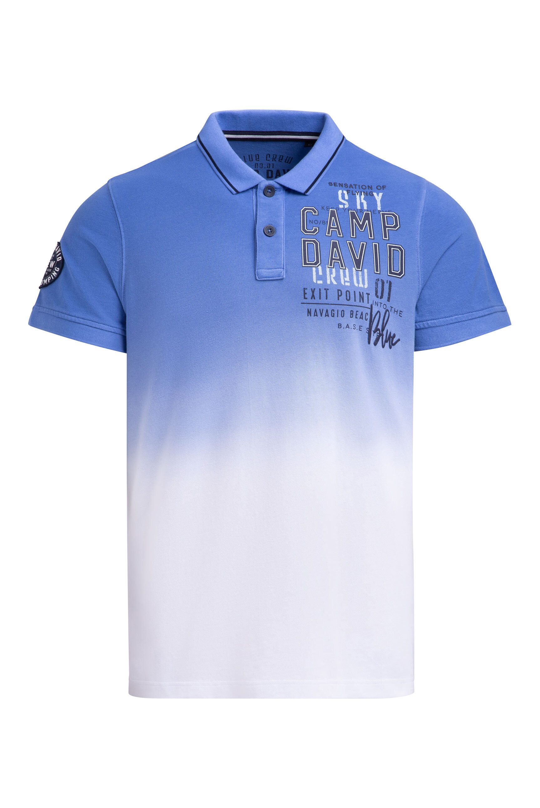 CAMP DAVID Poloshirt aus Baumwolle