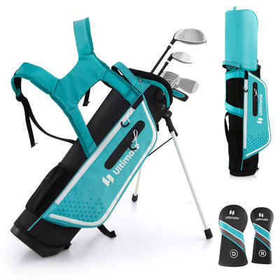 KOMFOTTEU Golfschläger + Golfbag, mit 300CC Driver, für Kinder von 11-13 Jahren