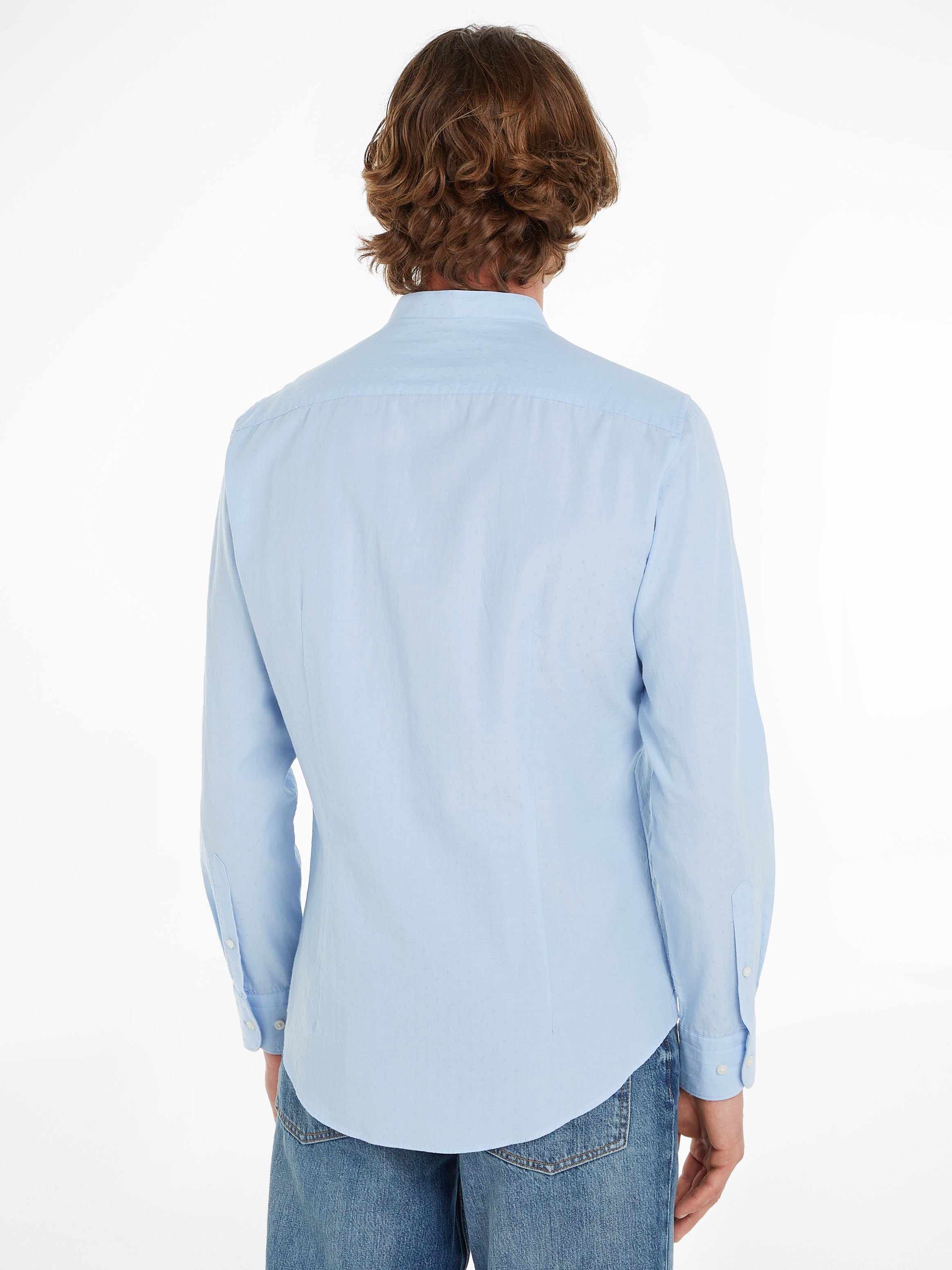 Tommy Hilfiger Langarmhemd CL-W OXFORD DOBBY SF SHIRT mit feiner Struktur günstig online kaufen