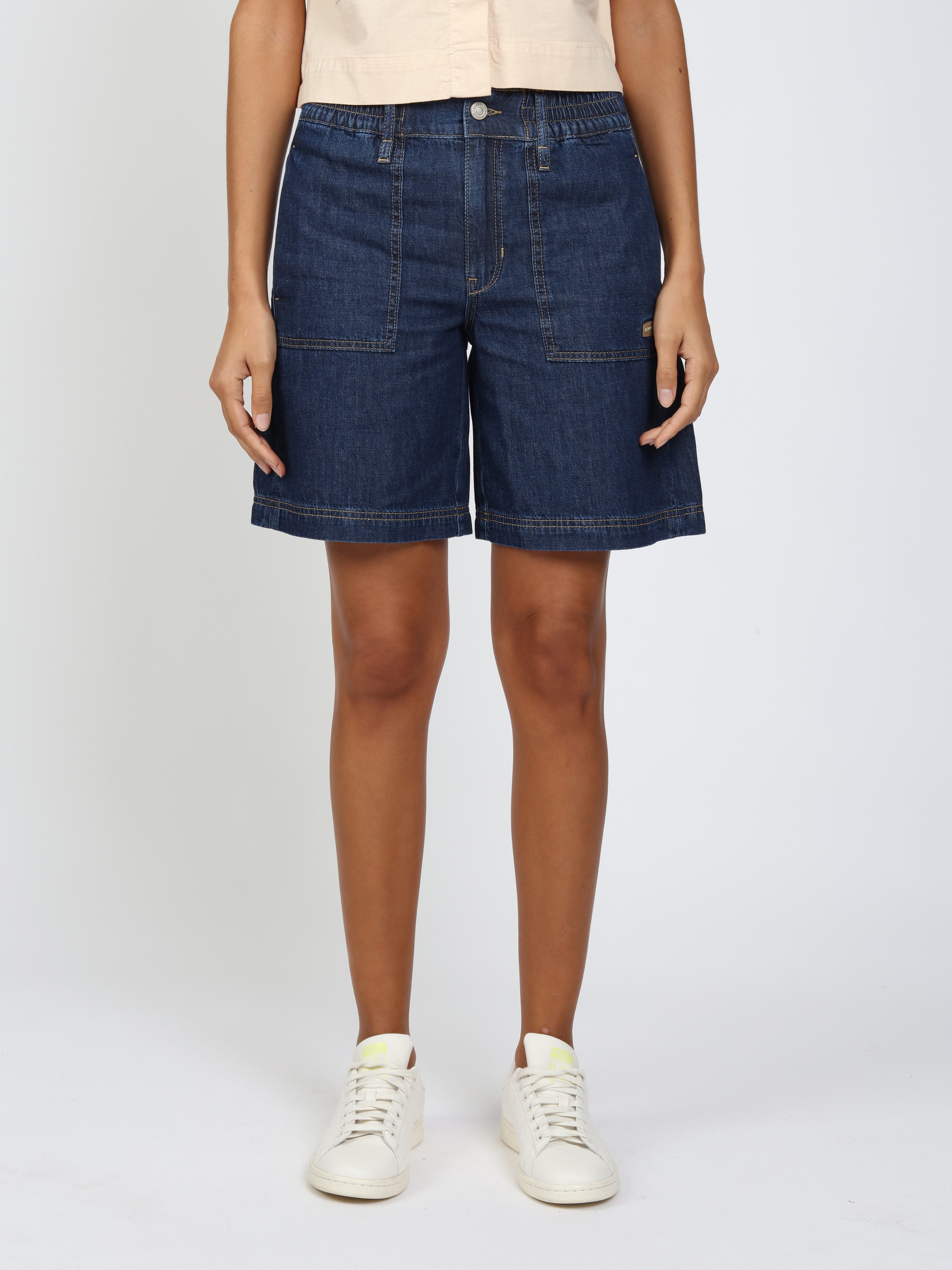 GANG Jeansshorts 94PALOMA SHORTS Light Denim, Wide Fit