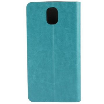 König Design Handyhülle Samsung Galaxy Note 3, Samsung Galaxy Note 3 Handyhülle Backcover Blau