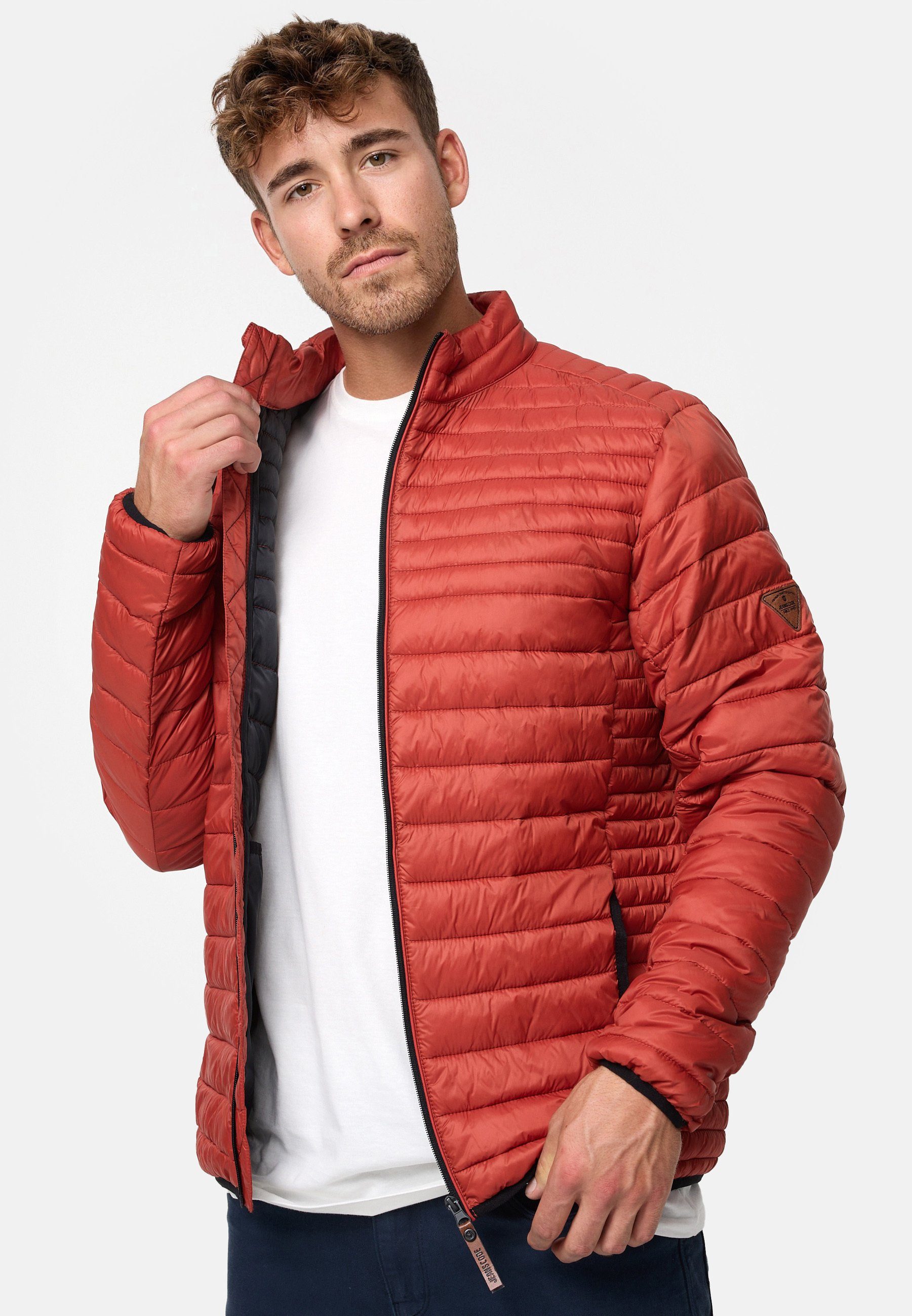 Ochre Indicode Red Steppjacke Islington