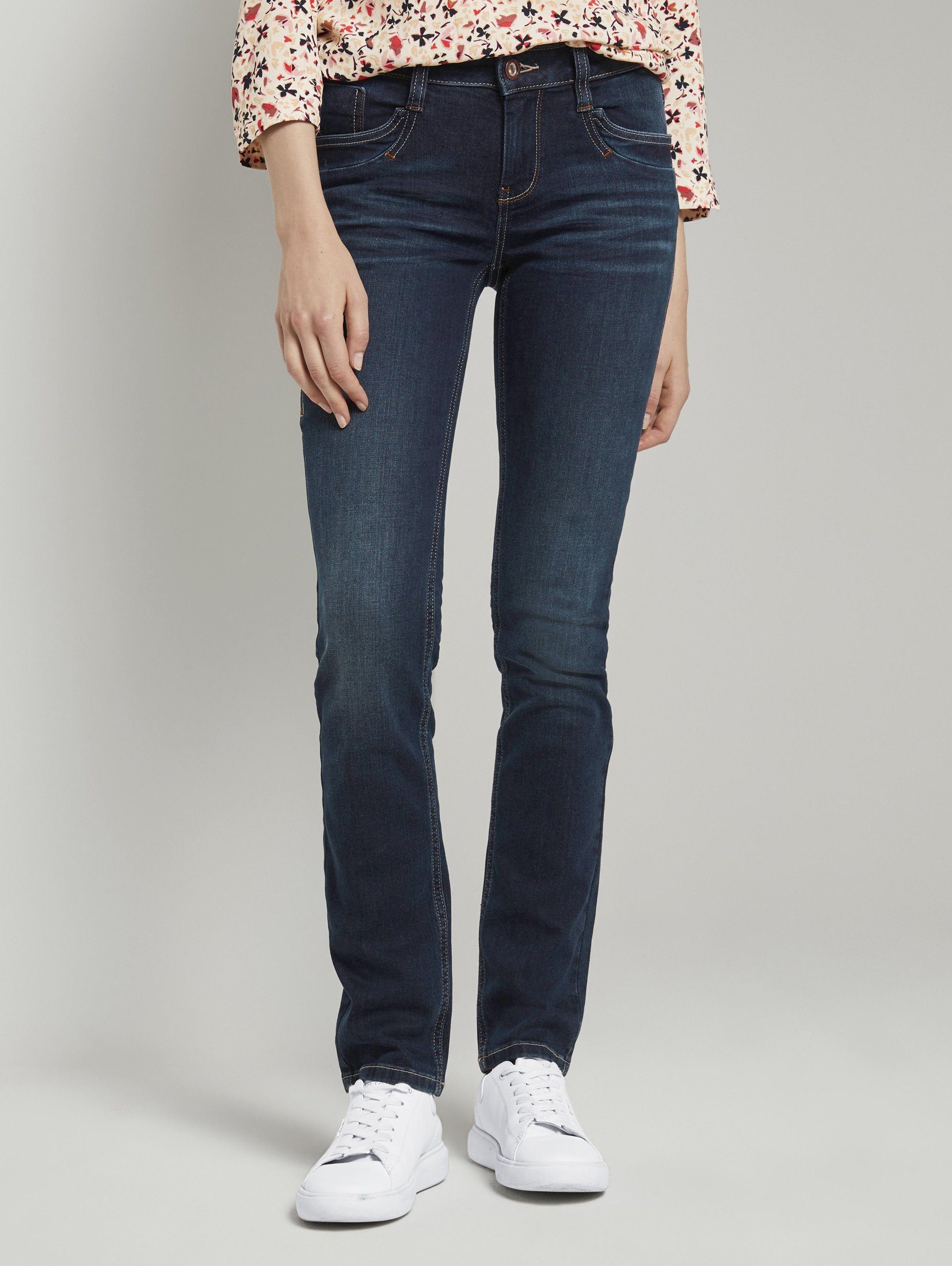 TOM TAILOR Skinny-fit-Jeans Carrie Straight Jeans