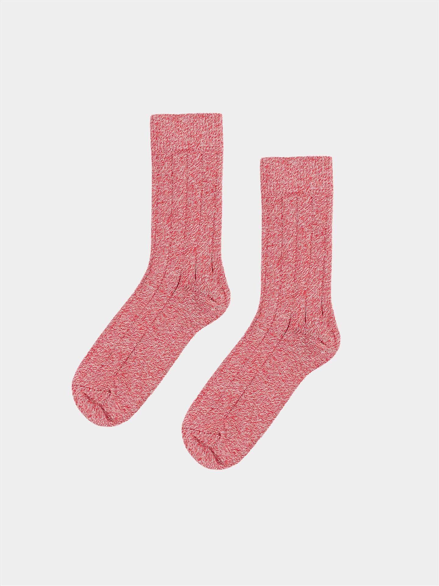 Astrid Erlich Socken (2-Paar) Textil cranberry