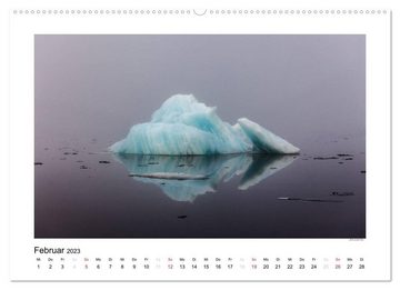 CALVENDO Wandkalender Magisches Island (Premium, hochwertiger DIN A2 Wandkalender 2023, Kunstdruck in Hochglanz)