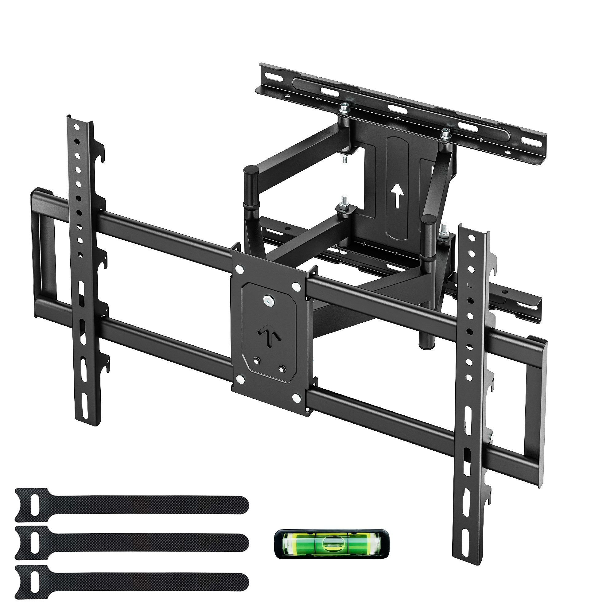 muchen TV-Wandhalterung TV Wandhalterung Schwenkbar Neigbar für 32-75 Zoll Fernseher Halterung, (bis 75 Zoll, Maximale Tragfähigkeit 80KG, Für Fernseher 75 70 65 55 50 48 43 40 32 Zoll)