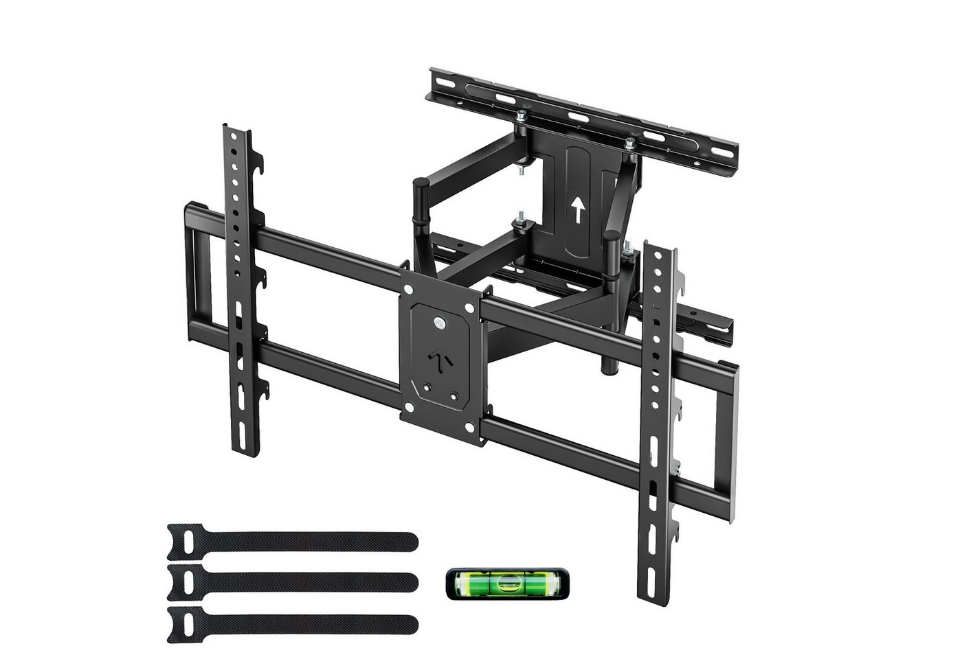 muchen TV-Wandhalterung TV Wandhalterung Schwenkbar Neigbar für 32-75 Zoll Fernseher Halterung, (bis 75 Zoll, Maximale Tragfähigkeit 80KG, Für Fernseher 75 70 65 55 50 48 43 40 32 Zoll)