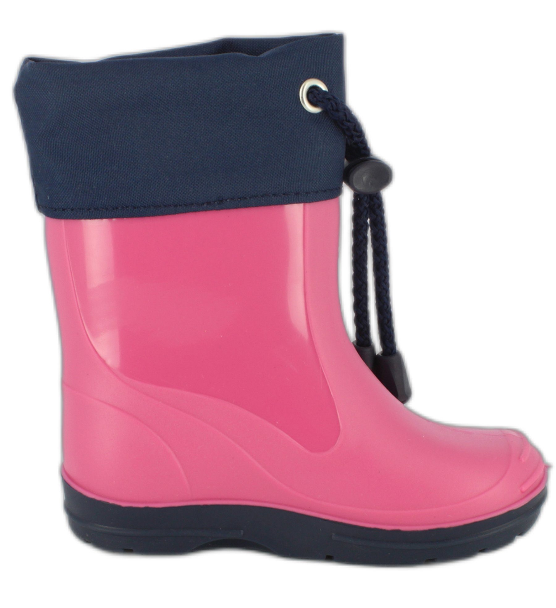 Beck Kleinkinder Regenstiefel Basic Gummistiefel (für Mädchen und Jungs, in vielen Farben und Größen erhältlich) wasserdicht, Schmale Passform, Kurzschaft für sicheres Gehen