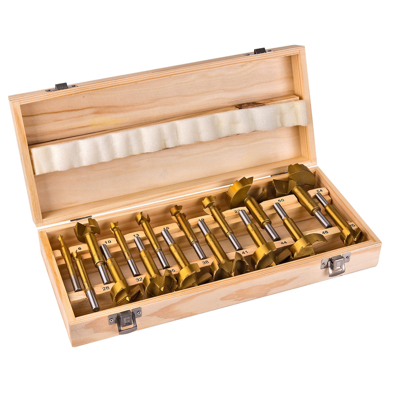 DEMA Bohrer- und Bitset Forstnerbohrer Set 16tlg. - verzahnt, 16-St. günstig online kaufen