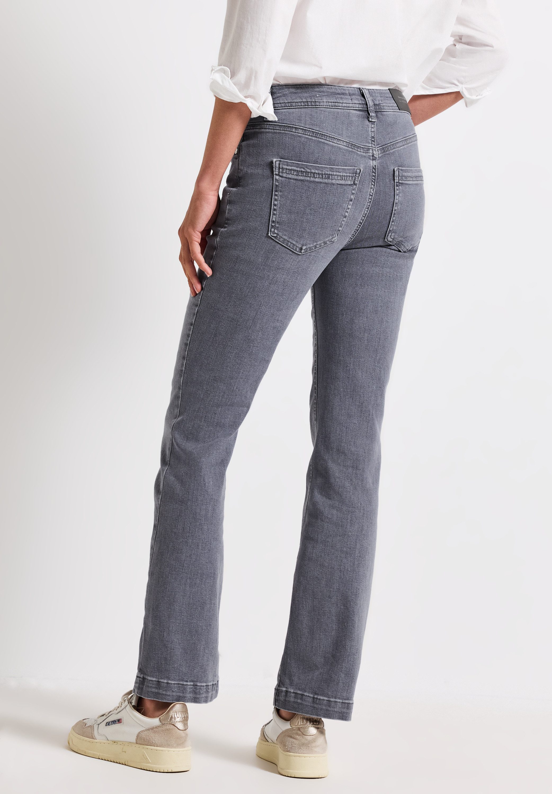 STREET ONE Slim-fit-Jeans High Waist günstig online kaufen