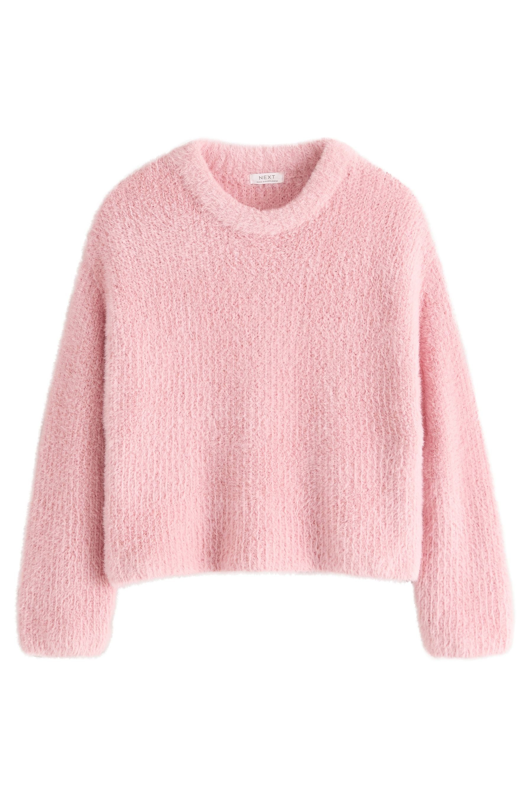 Strickpullover Flauschiger Pullover