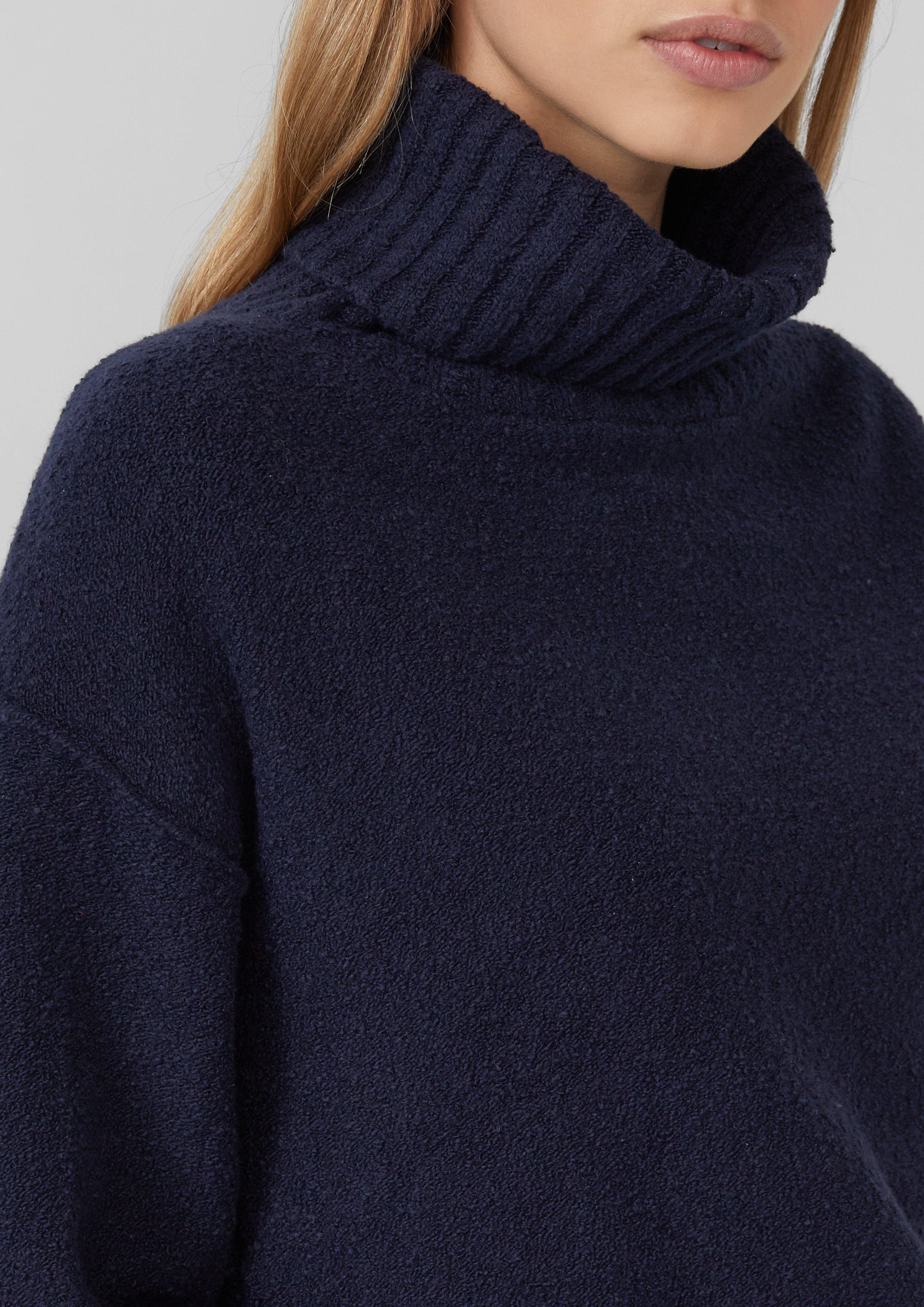 s.Oliver Strickpullover Kuscheliger Strickpullover mit breitem günstig online kaufen