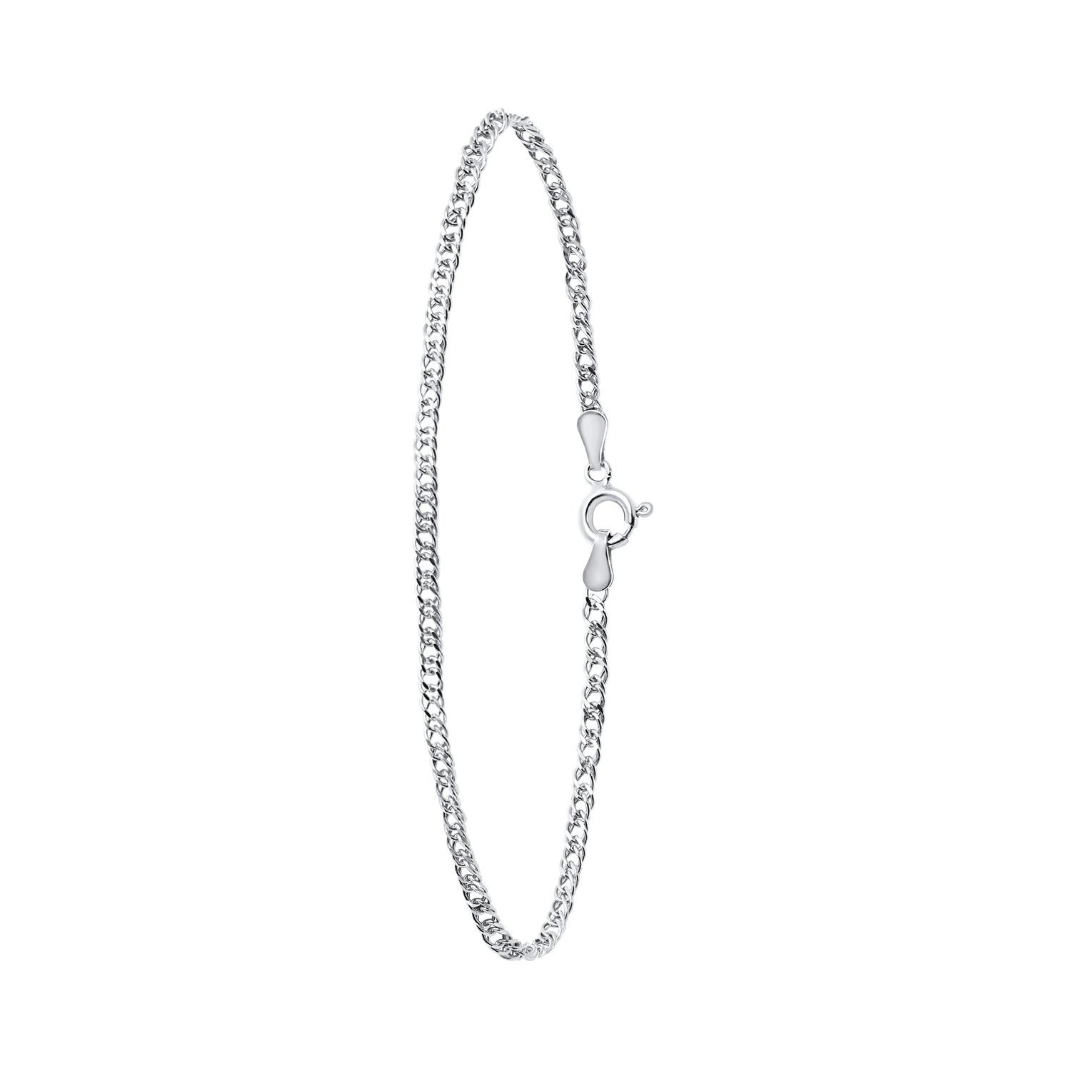 LUCARDI Gliederarmband Armband - 925 Silber - Silber - Damen