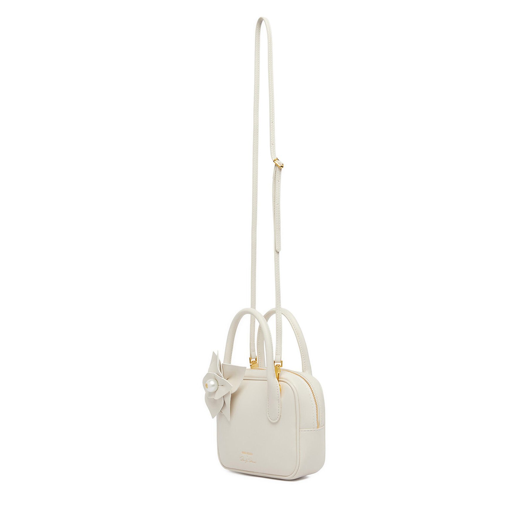 GINO ROSSI Handtasche Gino Rossi Damenhandtasche Weiß