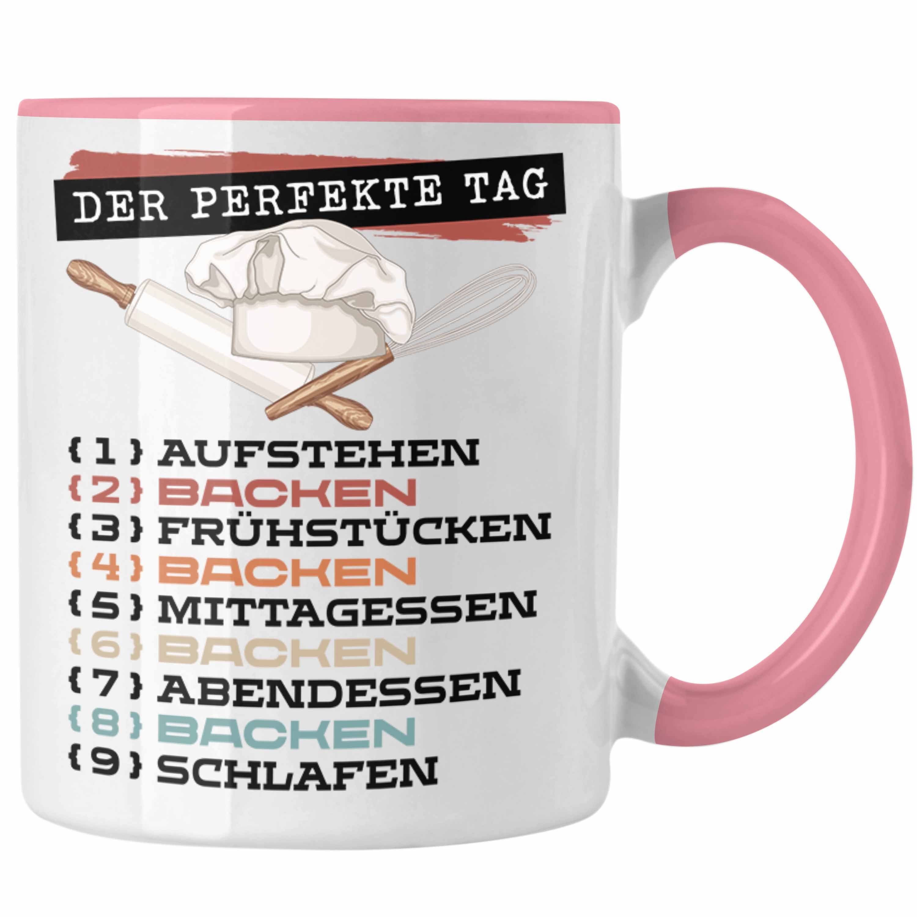Tasse Backen Trendation Perfekte Geschenk Rosa Tag Der Tasse - Becher Gesc Bäcker Trendation