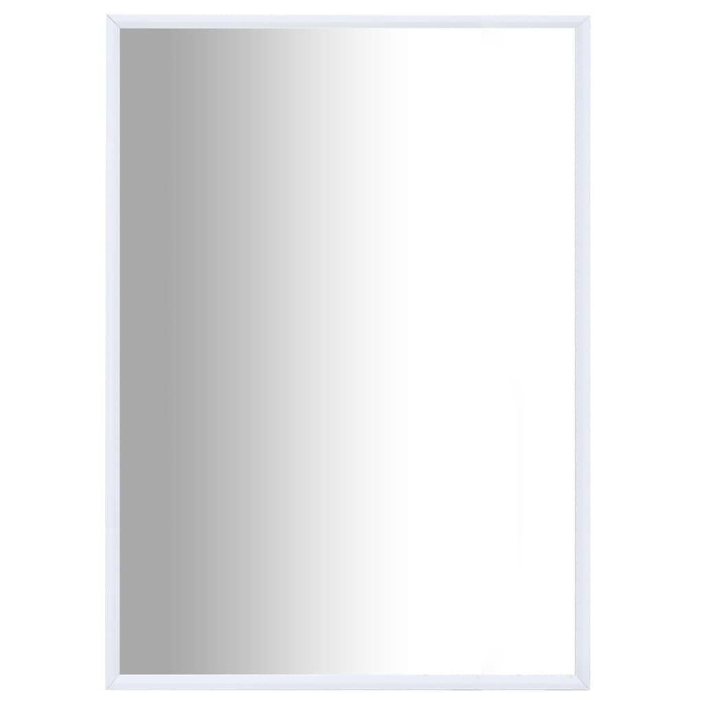 furnicato Wandspiegel Spiegel Weiß 70x50 cm