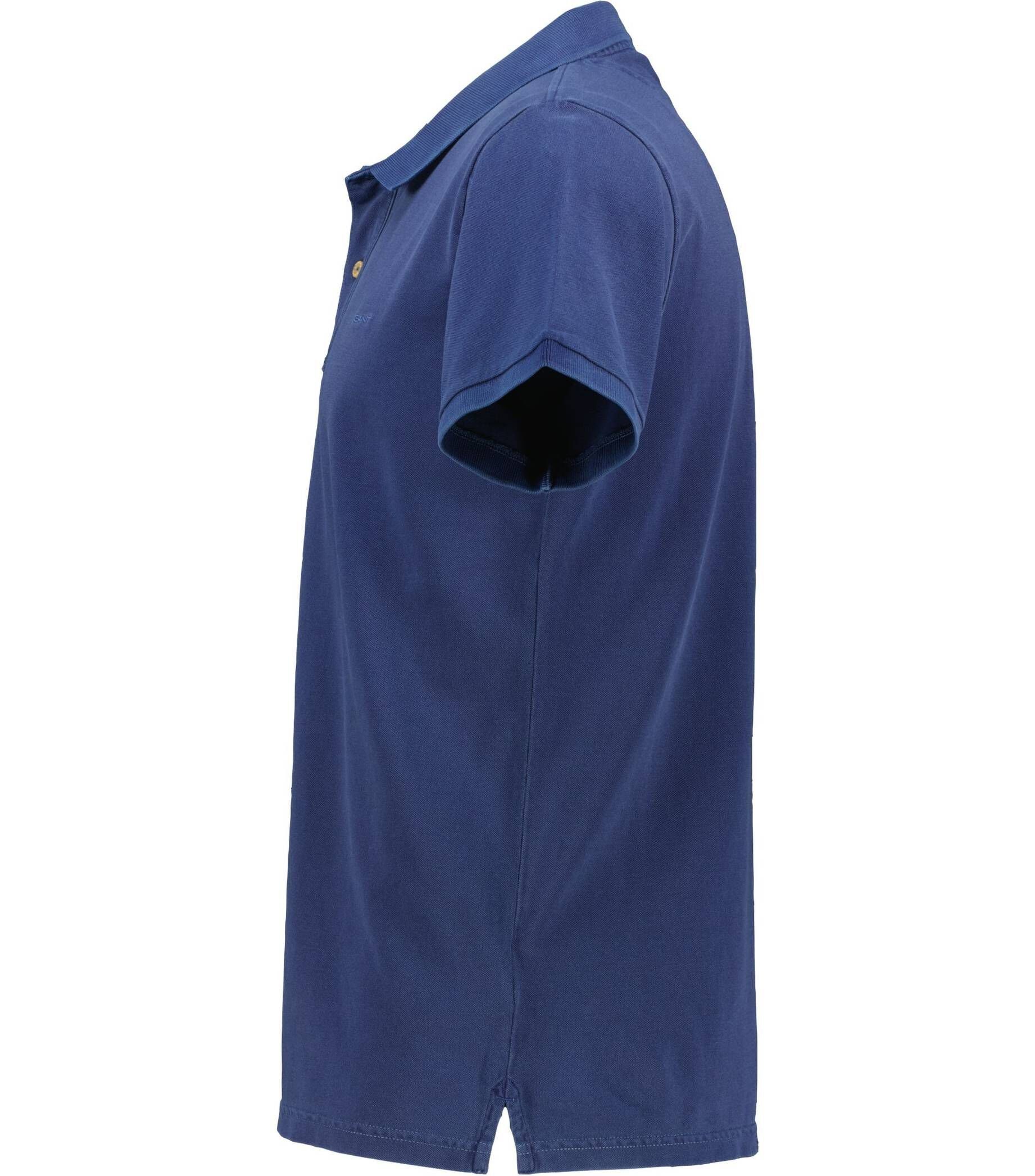 Gant Poloshirt Herren Poloshirt SUNFADED blau PIQUE (1-tlg) Regular (51) Fit