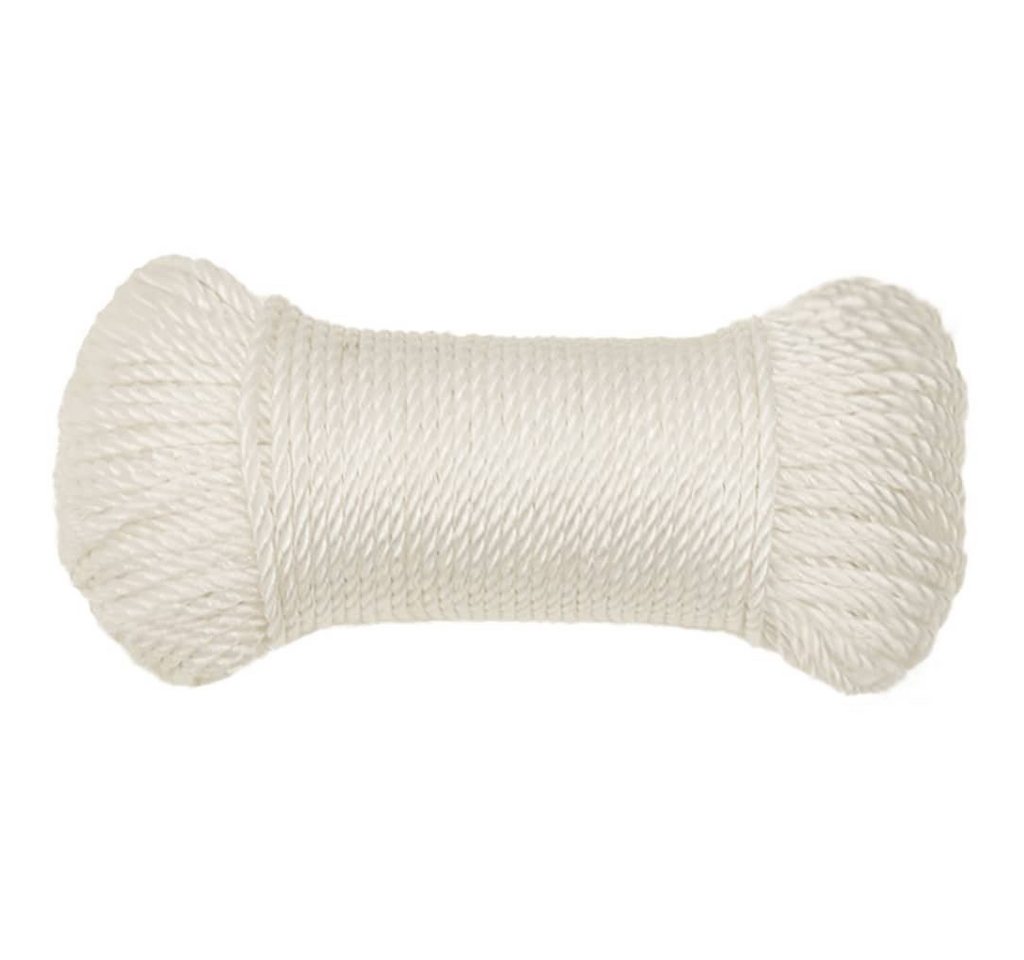 Thumbnail - vidaXL Arbeitsseil Weiß 6 mm 25 m Polypropylen Seil (1-tlg)
