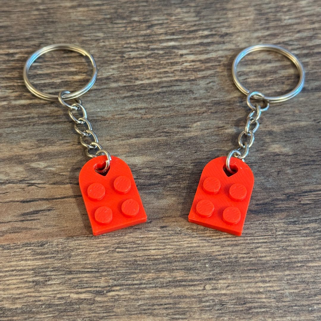 UDINGO Schlüsselanhänger Herz-Anhänger 2er Set günstig online kaufen