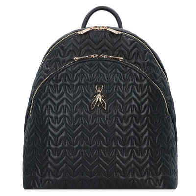 Patrizia Pepe Cityrucksack Fly Monogram Matelassè, Leder