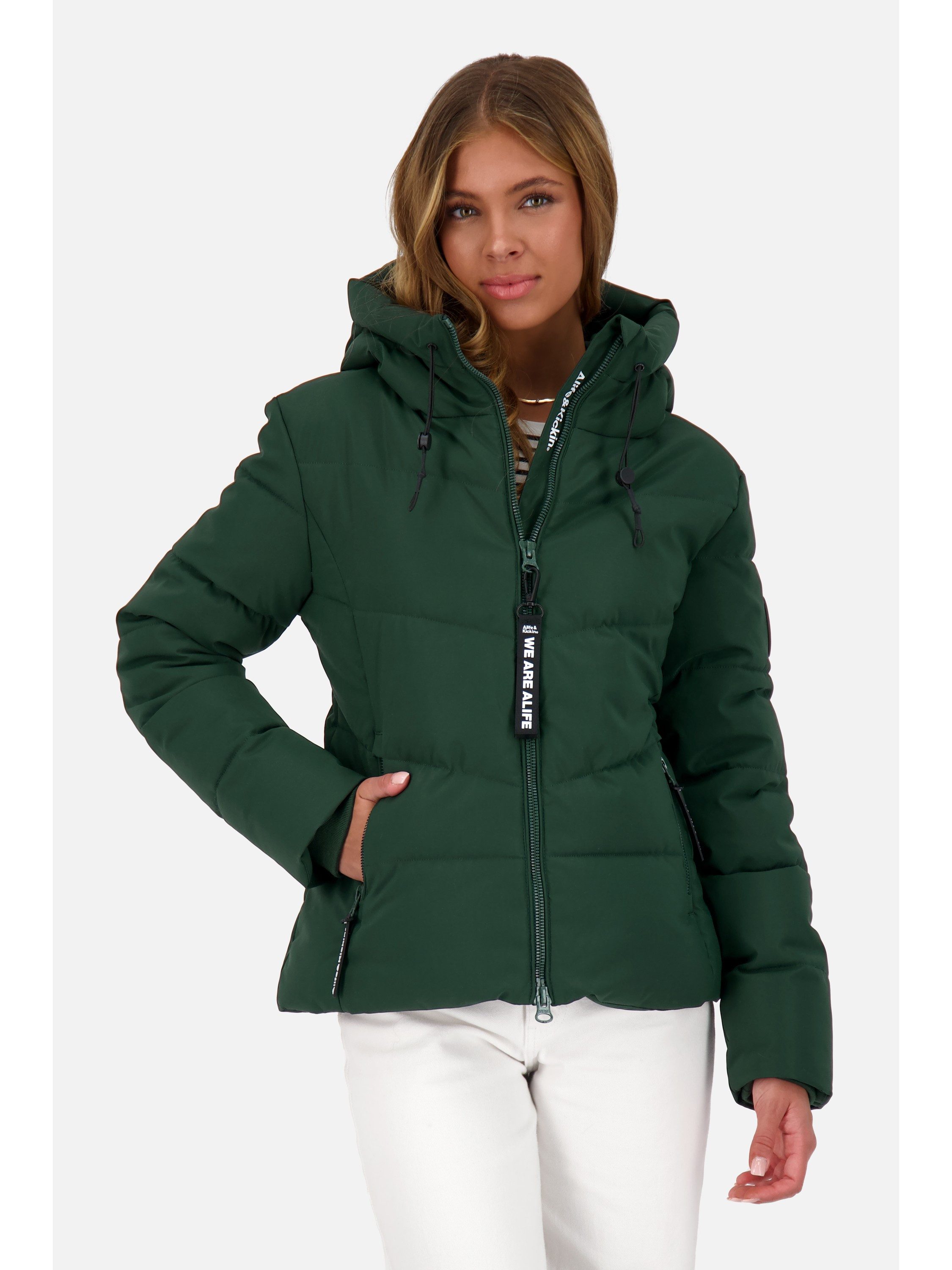 Alife & Kickin Winterjacke Michaela Steppjacke Pufferjacket mit Kapuze